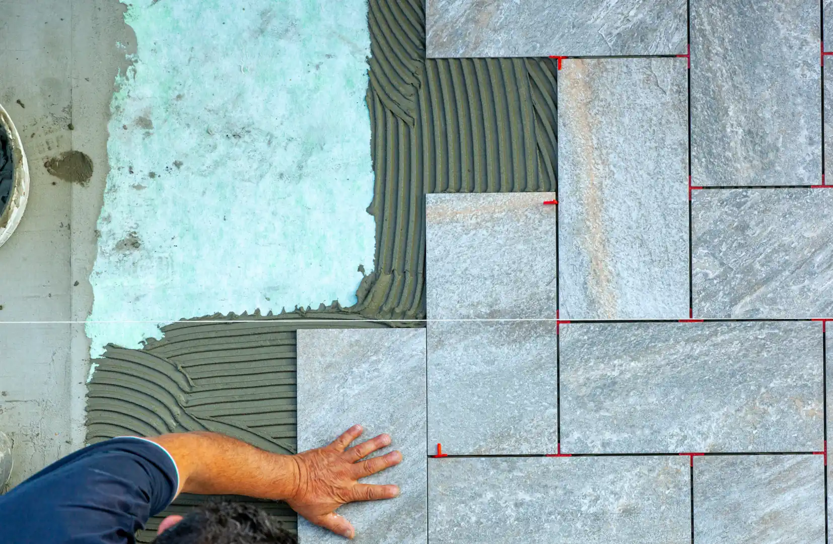 Bathroom renovation with tiling, waterproofing and finish work
